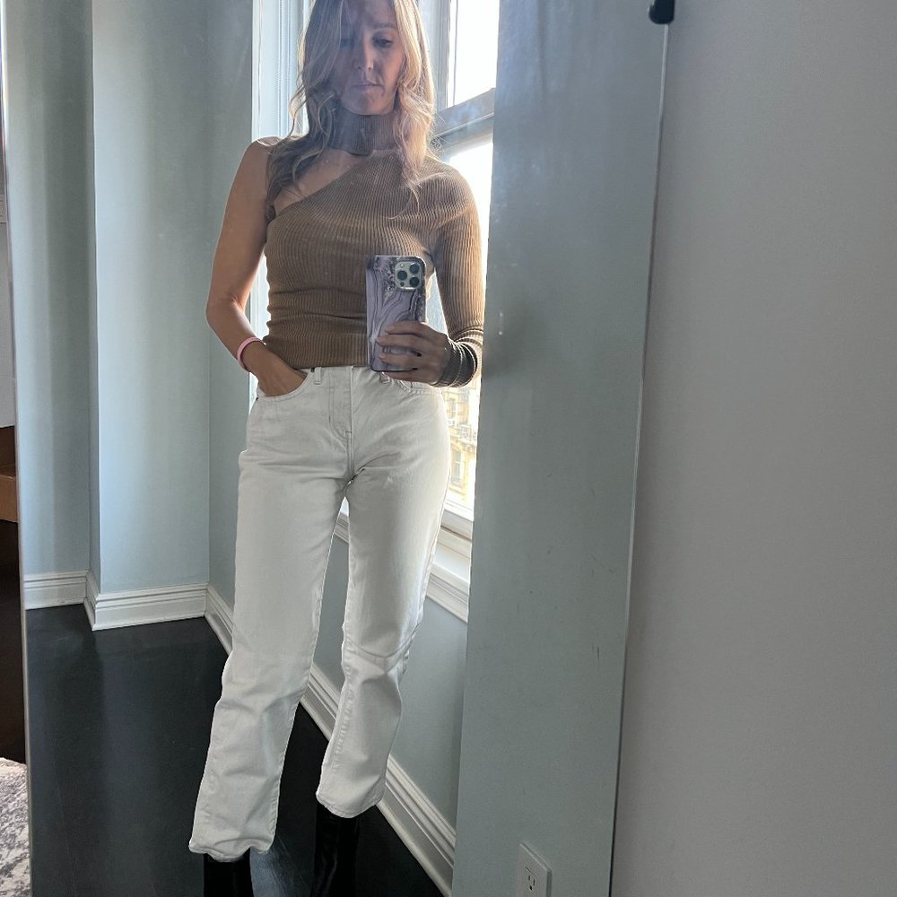 Ronny Kobo One-Shoulder Top